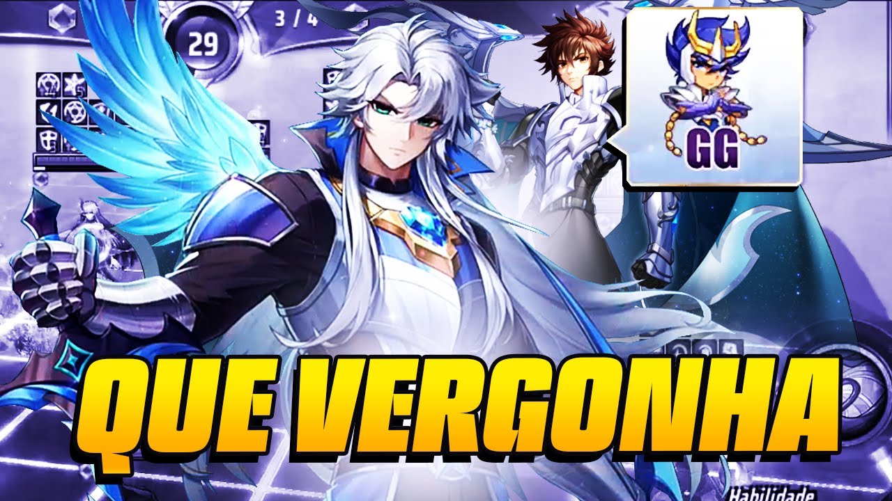 NUNCA MANDE FIGURINHA ANTES DA HORA... PODE SER VERGONHOSO | Saint Seiya Awakening