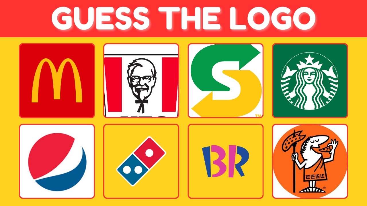 Guess the Food & Drink Logo in 5 Seconds! 🍔🥤 Only True Foodies Will Pass!