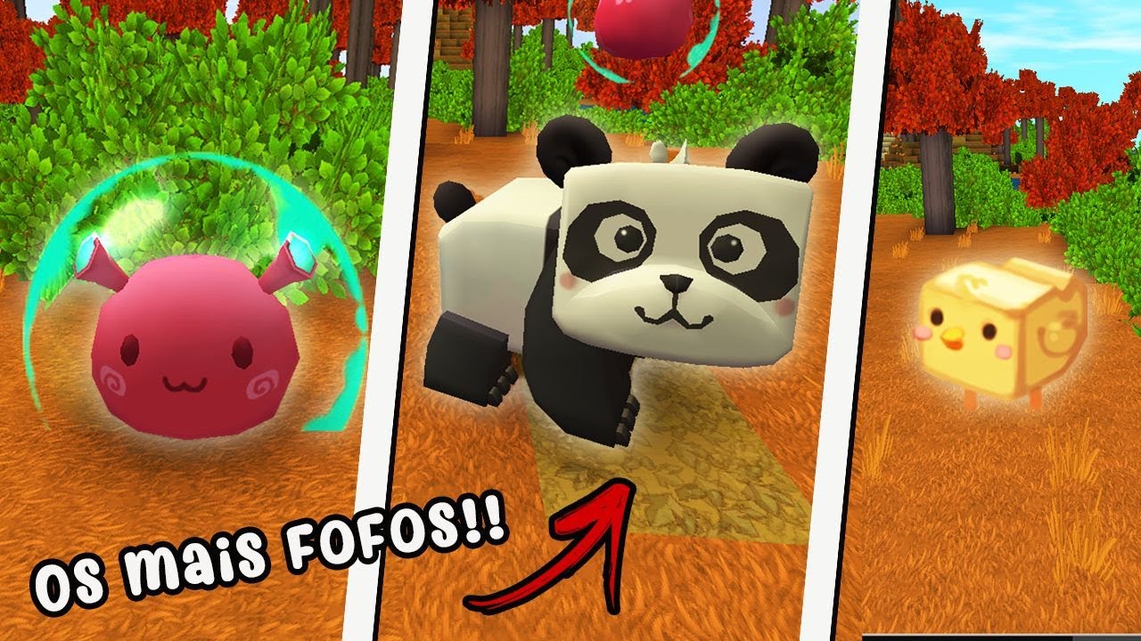 OS MOBS MAIS FOFOS DO MUNDO!! | MINI WORLD (Jogo GRÁTIS para CELULAR!)