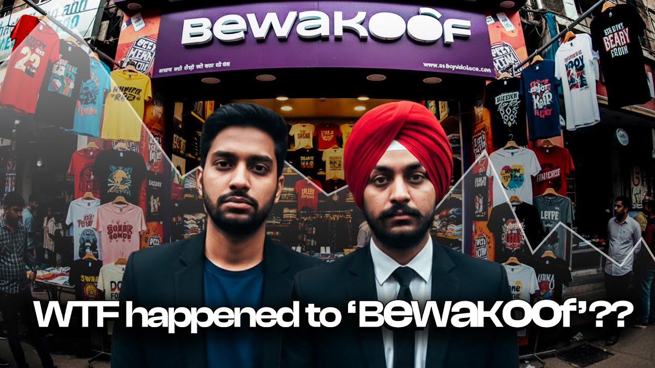 Почему BEWAKOOF потерпел неудачу | Взлет и падение первого вирусного модного бренда Индии