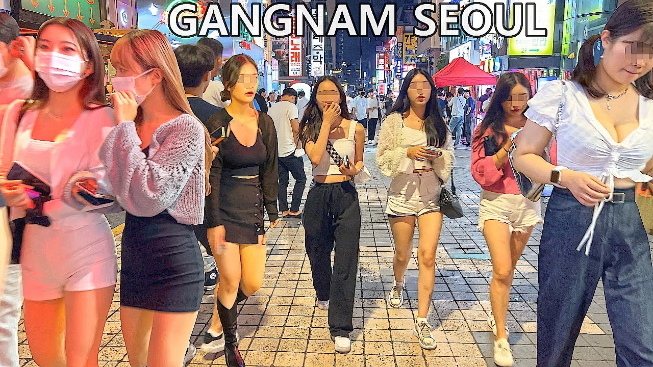 [4K 불금에 강남 거리 😉😉😉]- 불금에 강남 거리 산책은 언제나 즐겁네요 😀😀😀GANGNAM/SEOUL/KOREA/JUST WALK