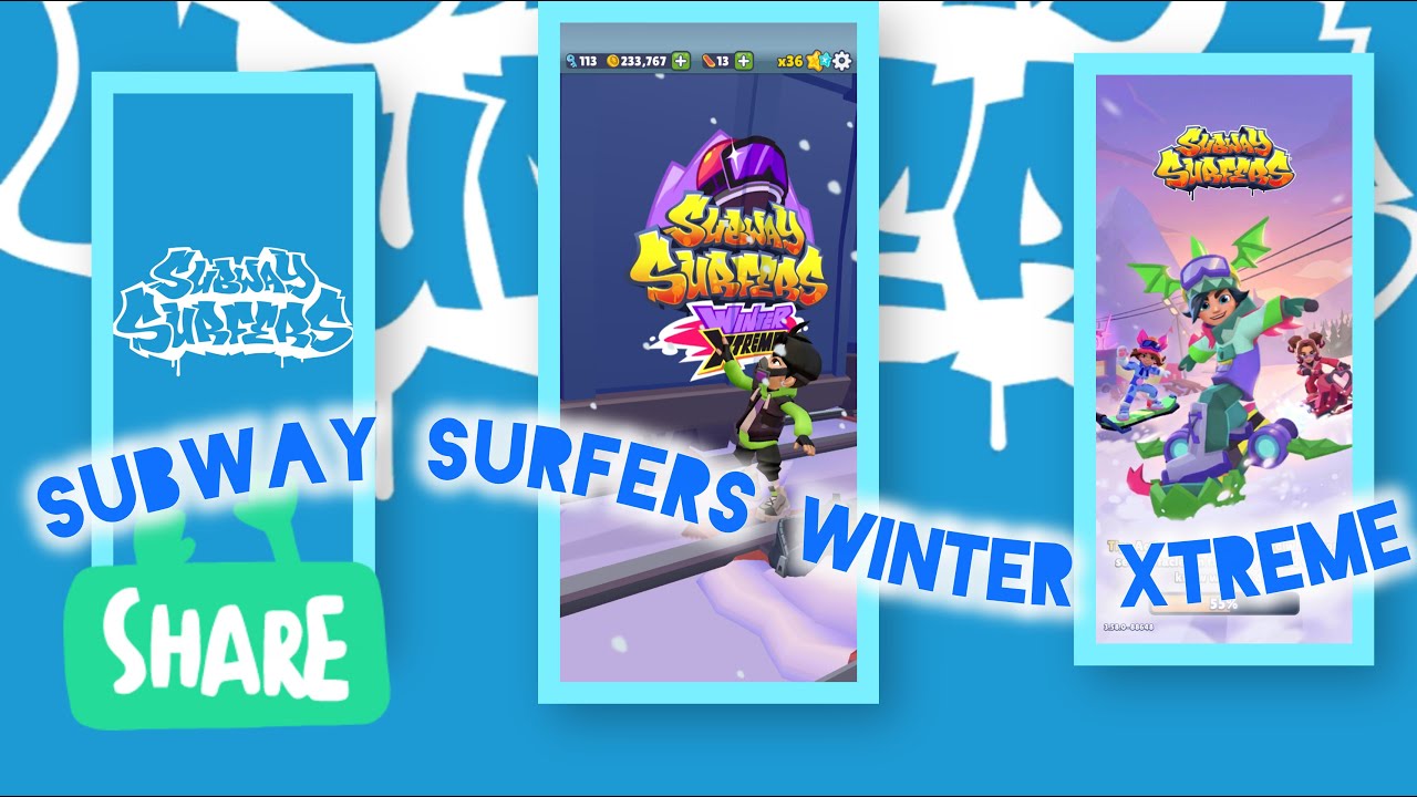 Subway Surfers Winter Extreme Marathon Live Gameplay Feb 9