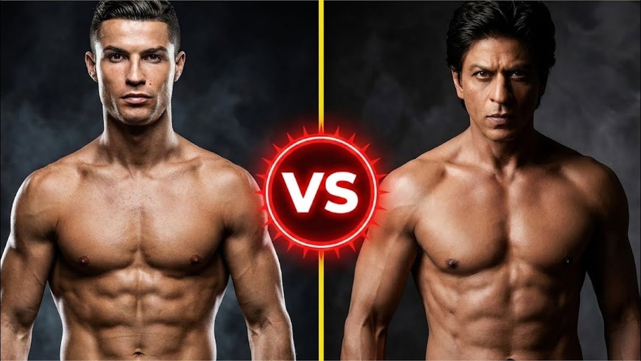 Cristiano Ronaldo vs Shah Rukh Khan | Who Is More Famous Worldwide?