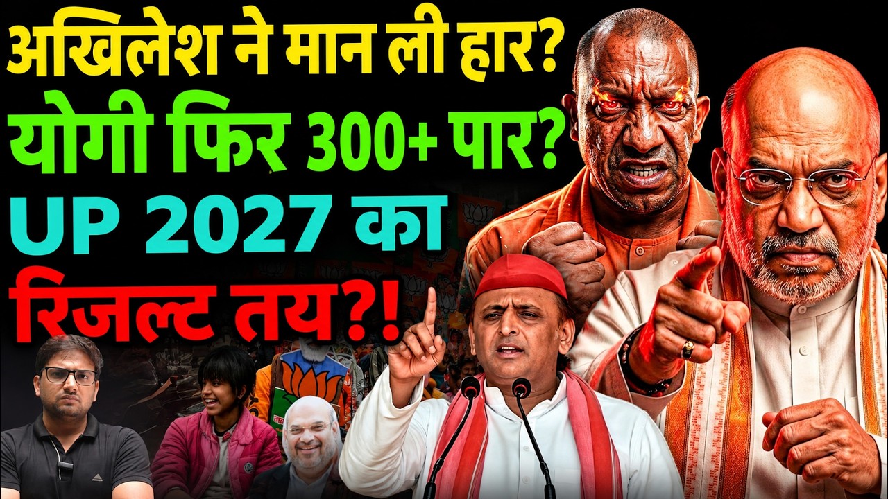 300+ Seats Again? 🤯 UP Election 2027 Full Analysis#UPElection2027 #YogiAdityanath