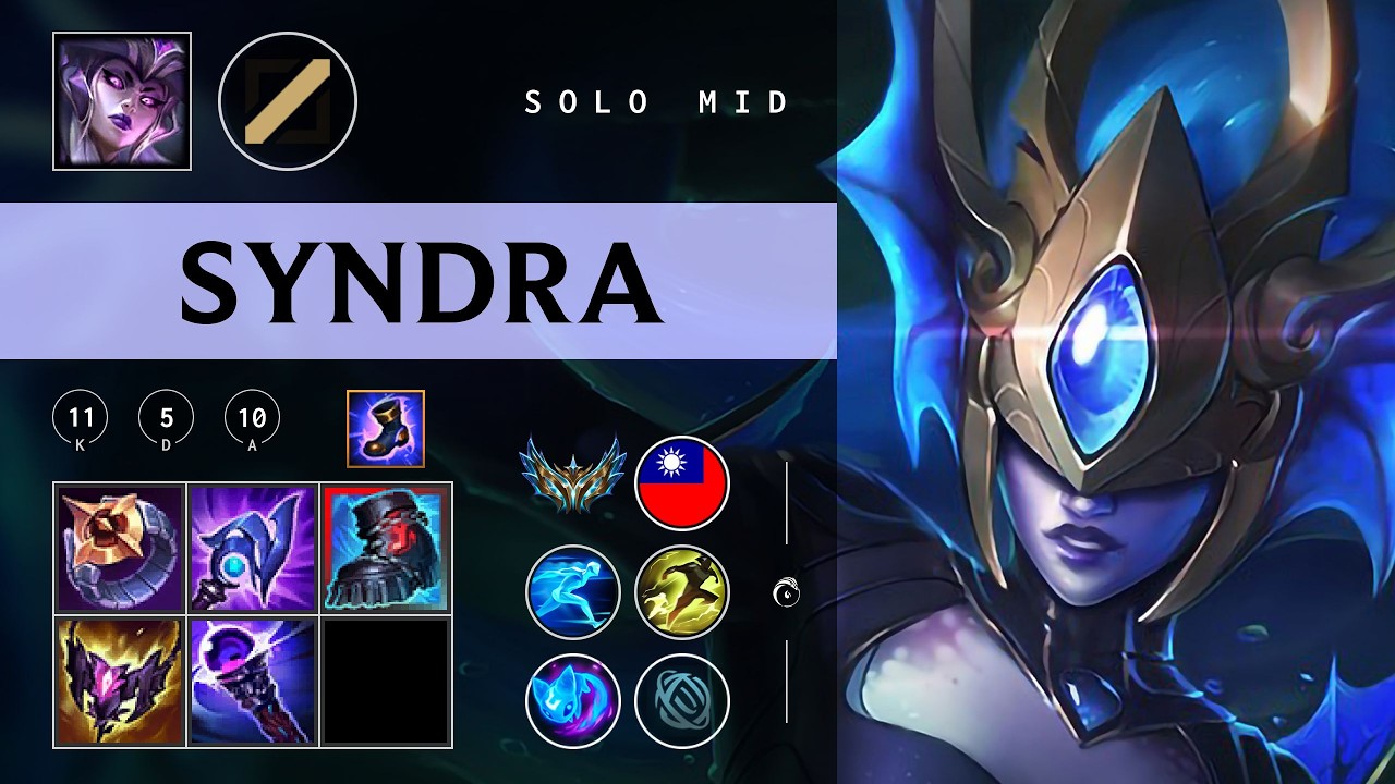 Syndra Mid vs Ahri - TW Challenger Patch 26.04