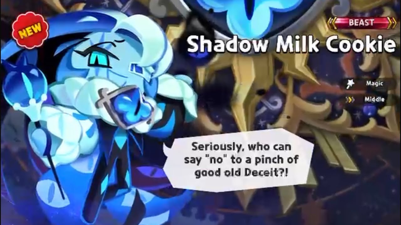 OMGGG I JUST GOT MY FAVOURITE COOKIE IN COOKIE RUN KINGDOM!! I GOT SHADOW MILK COOKIE!!