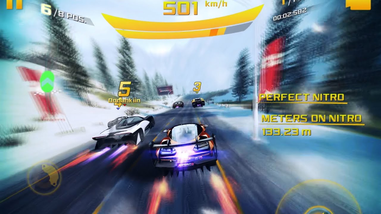 Asphalt 8 | Best of the bests🙀. McLaren senna gtr mp test. Update 70