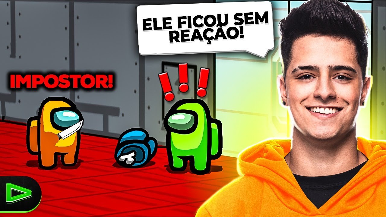 A ESTRATÉGIA MAIS ALEATÓRIA DO AMONG US!! E AINDA DEU CERTO FT LOUD.
