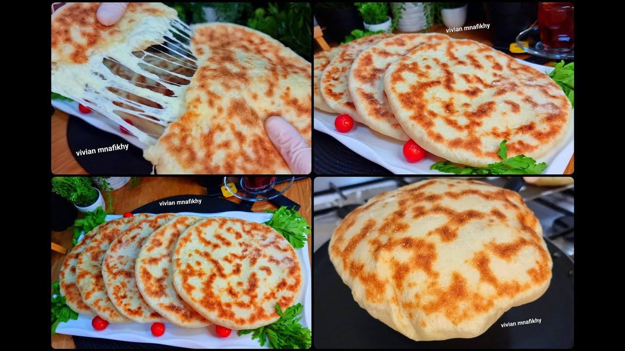 فطائر النصف ساعة😌أوخبز الجبن👌أسهل وأطيب فطائر ممكن تعملوهم بحياتكم😍اقتصادية وبدون فرن والطعم خيال😋