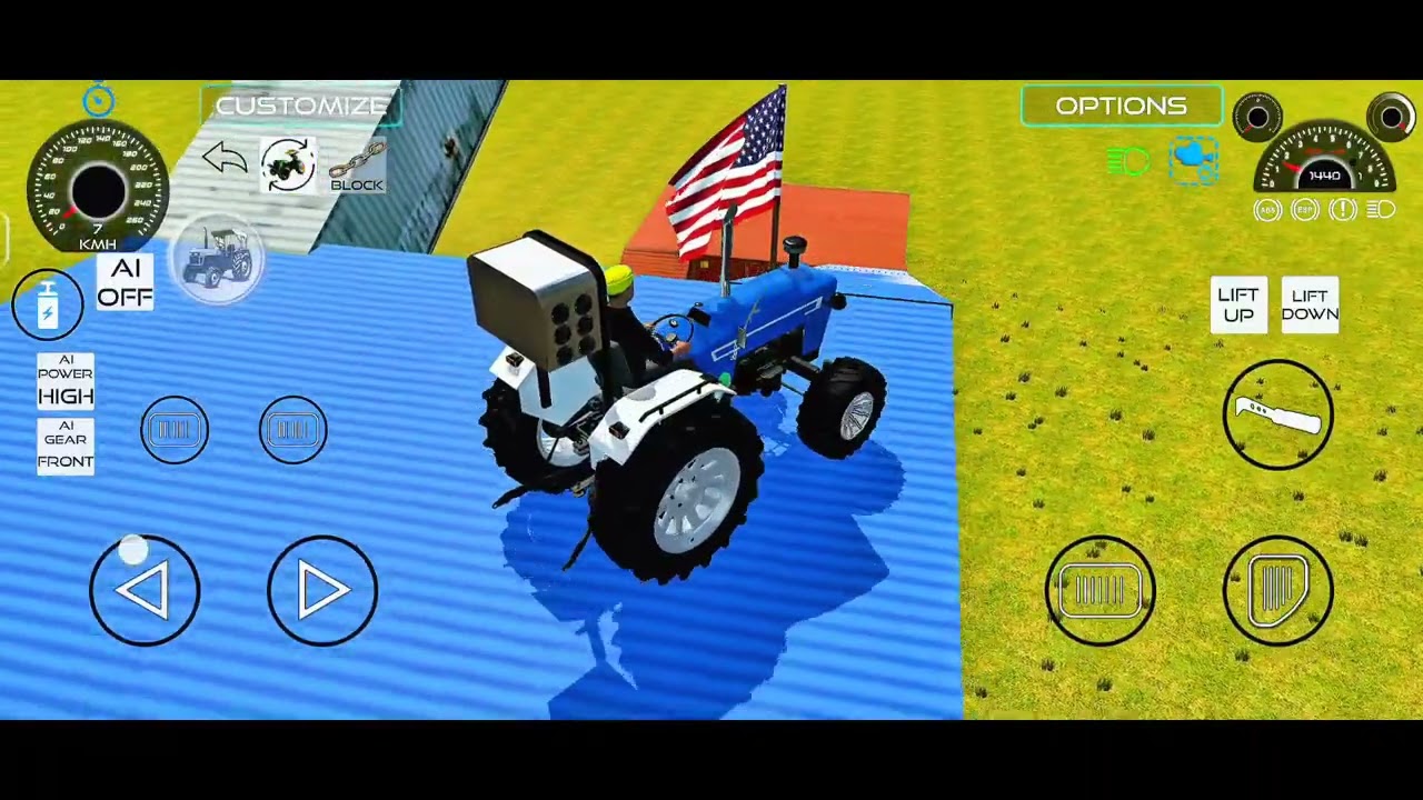 Drive Truck and loading tractor From Dumper in Game #jcb #tractor#dumper#truck#gamingvideos
