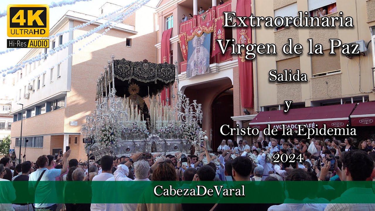 EXTRAORDINARIA VIRGEN DE LA PAZ | CENTENARIO CENA | SALIDA Y CRISTO DE LA EPIDEMIA | MÁLAGA 2024