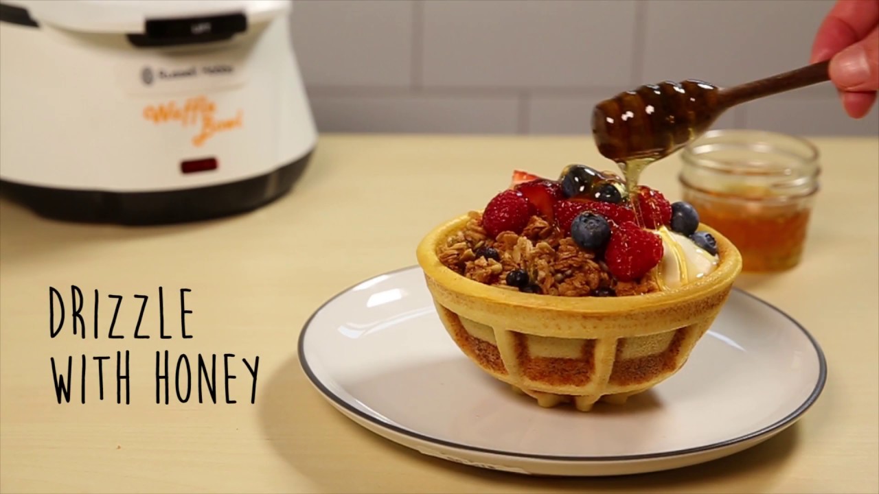 Russell Hobbs Waffle Bowl Sweet Breakfast Recipe