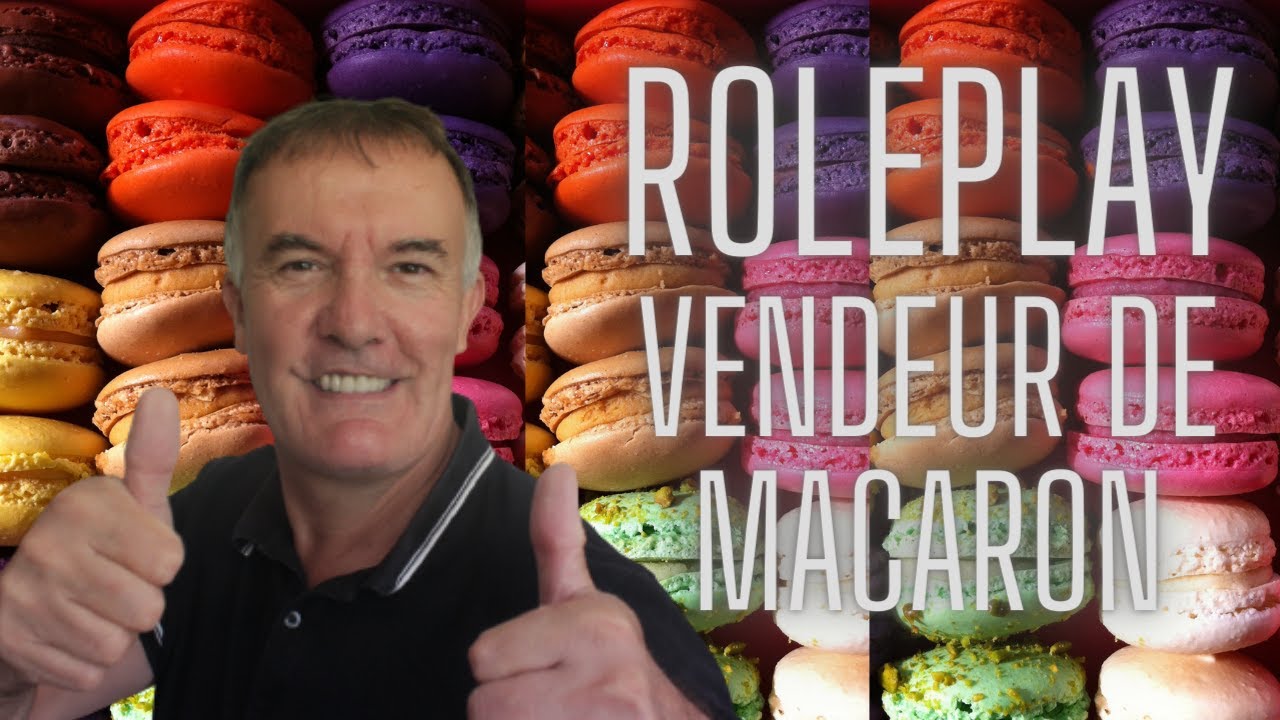Roleplay vendeur de macaron - Asmr