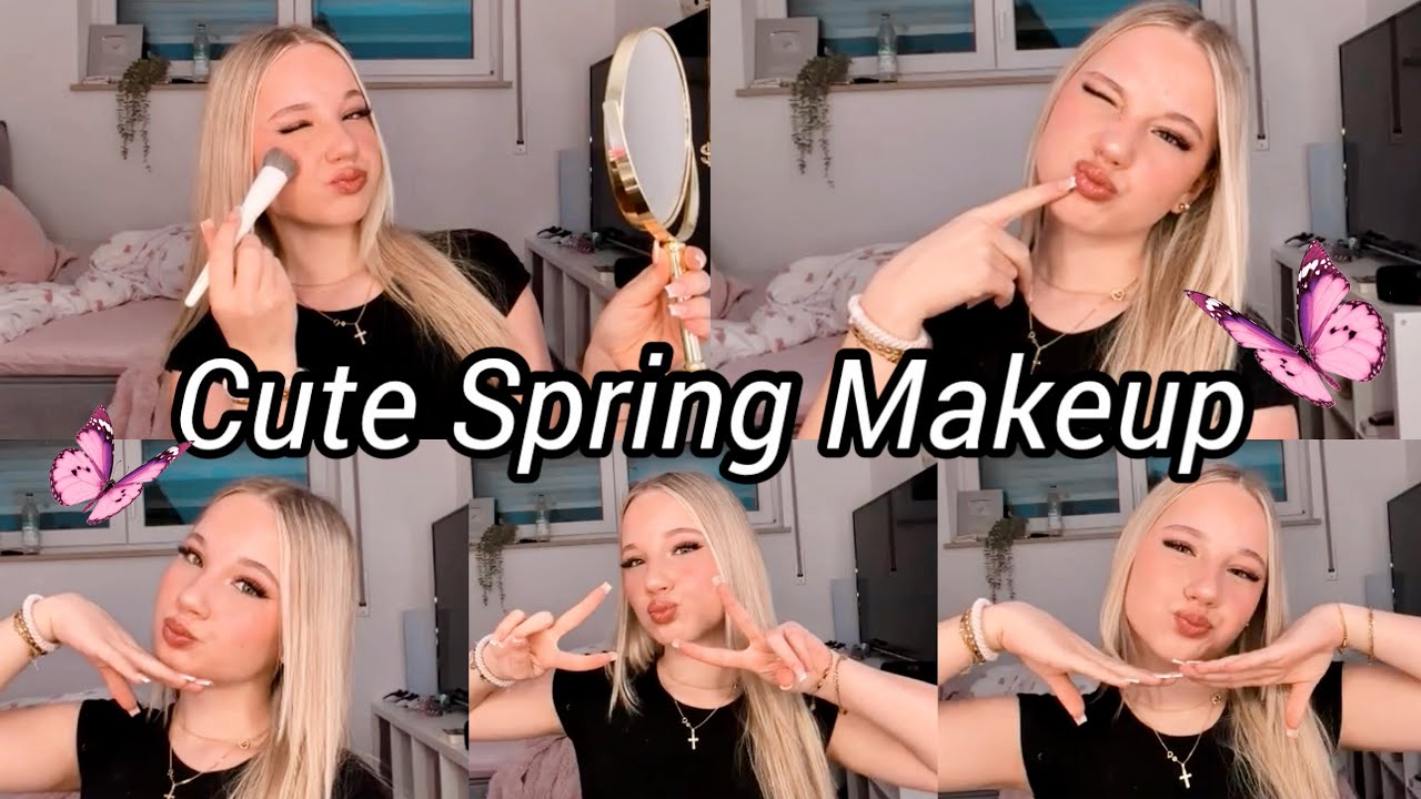 FRÜHLINGS MAKE-UP TUTORIAL 🤍 GRWM 💕 HEY ISI