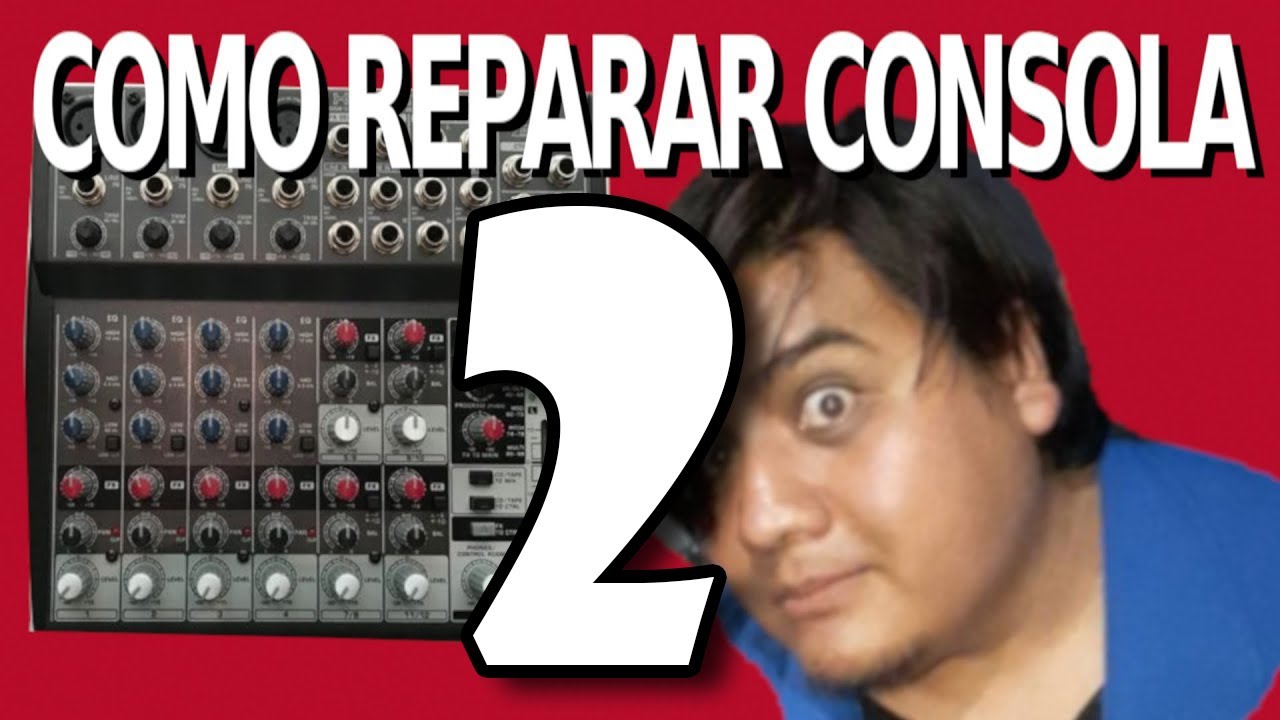 Como reparar consola Behringer 1202   (Parte 2)