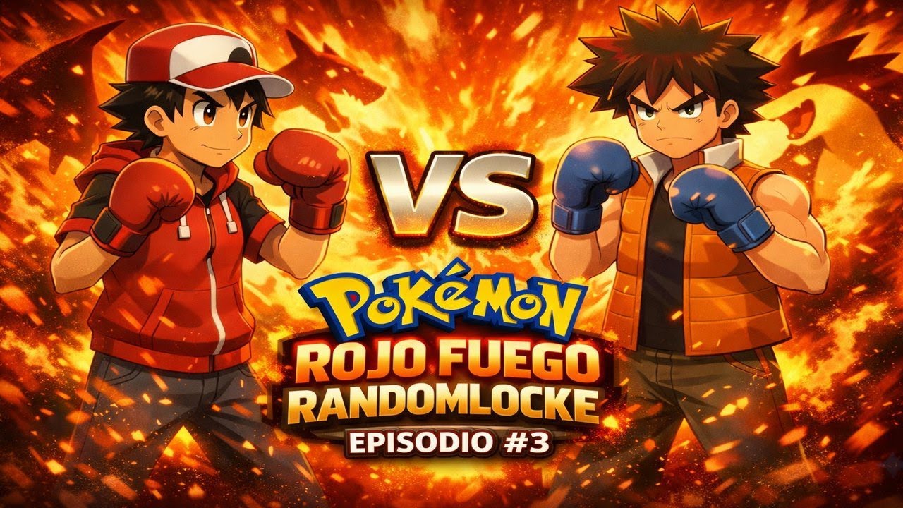 🏅🔥RUMBO A LA PRIMERA MEDALLA  | Pokémon Rojo Fuego Randomlocke #3 | Feituno