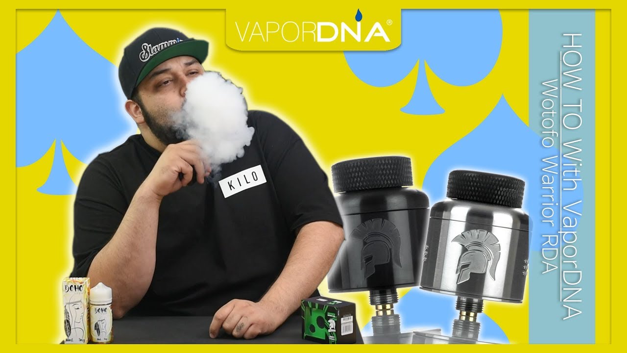 How-To With VaporDNA ~ Building The Wotofo JMT Elite Warrior RDA Rebuildable Atomizer