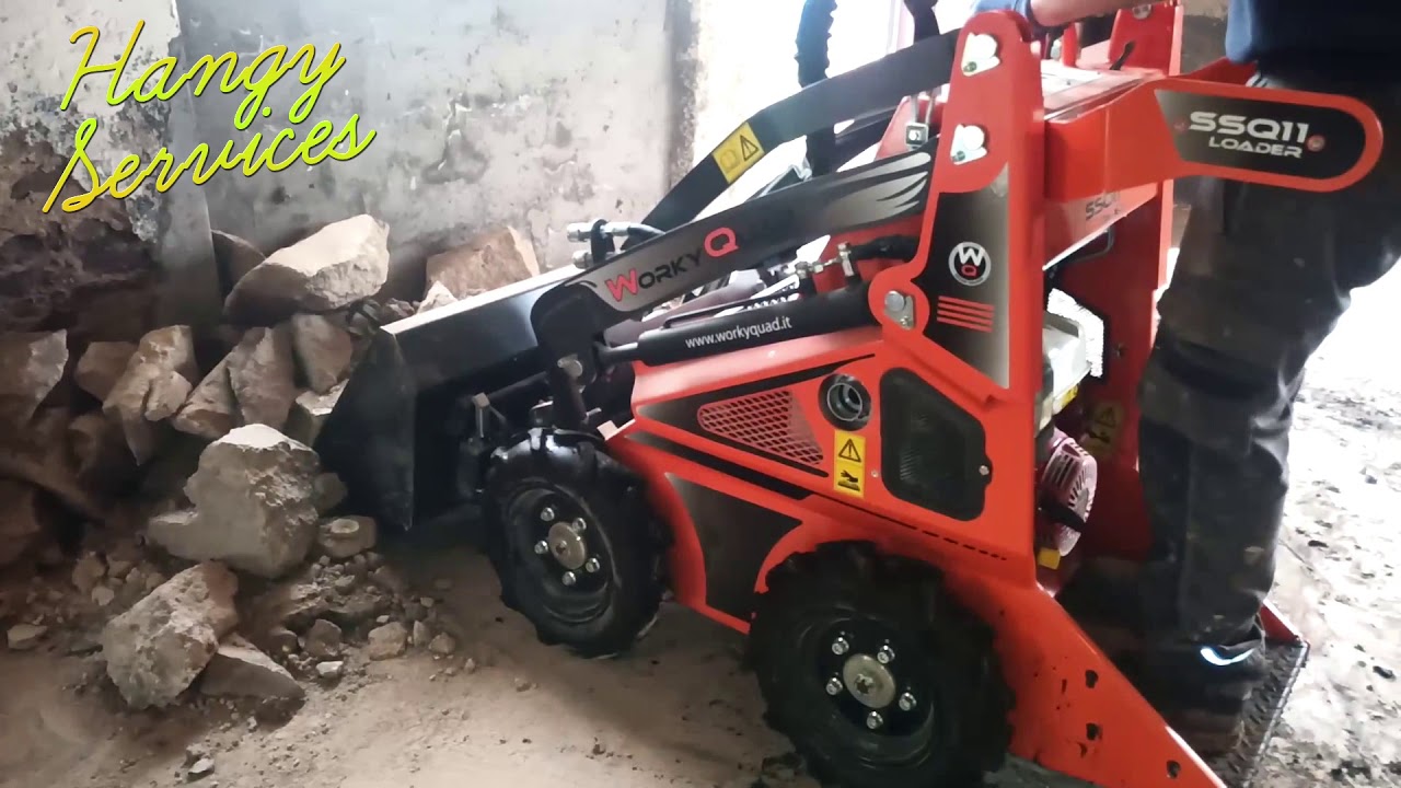 Worky Quad évacuation de Gravats SSQ11