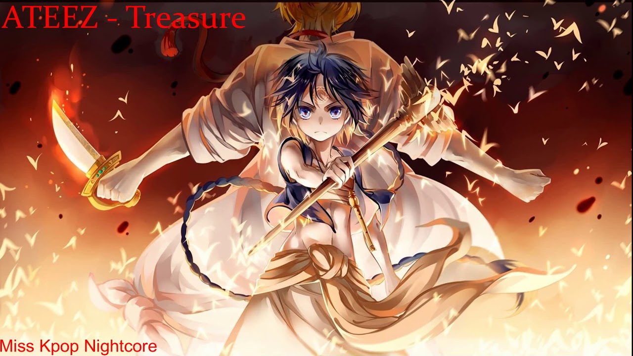 ATEEZ - Treasure (Nightcore)