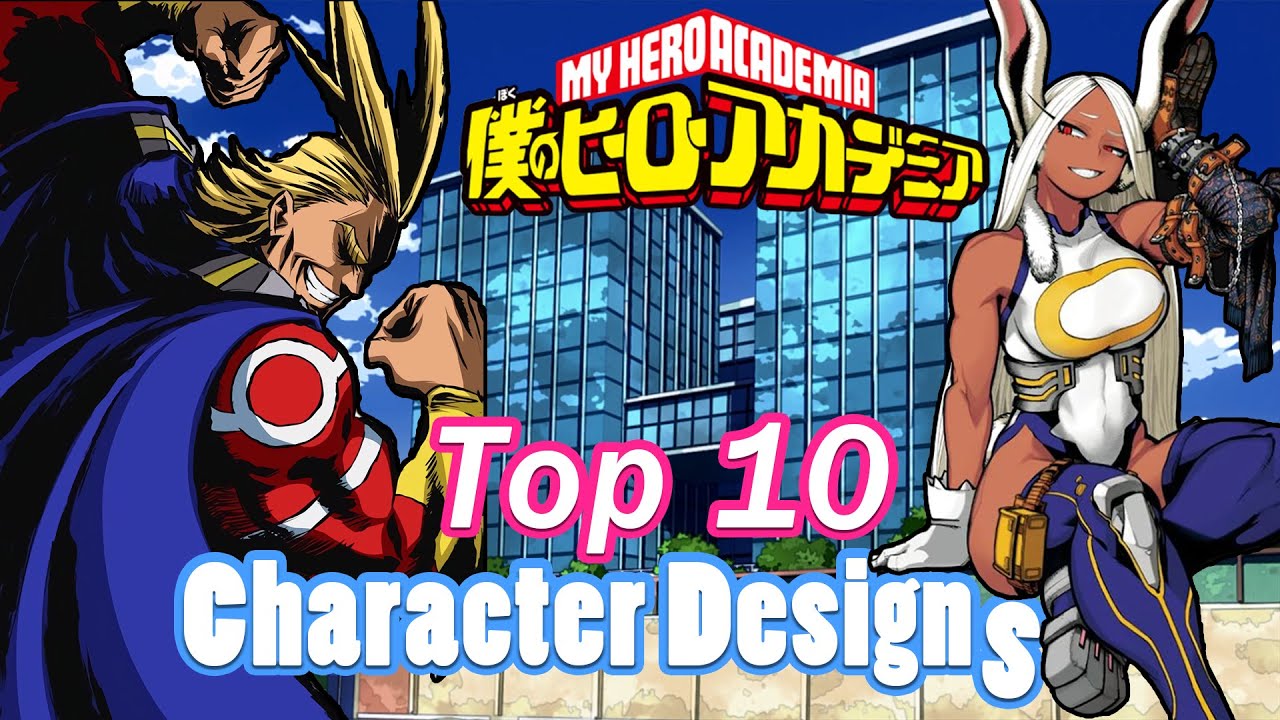 Best Character Designs In My Hero Academia