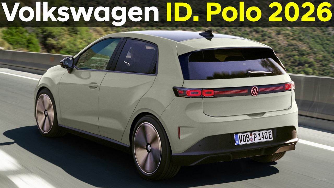 2026-2027 New Volkswagen ID. Polo - Compact electric hatchback!