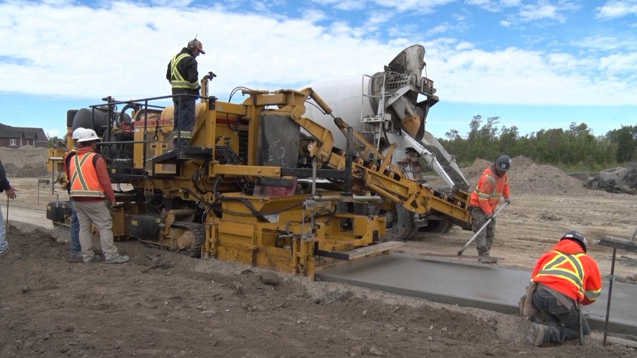 GOMACO GT-3200 Concrete Sidewalk Paver Performance Report