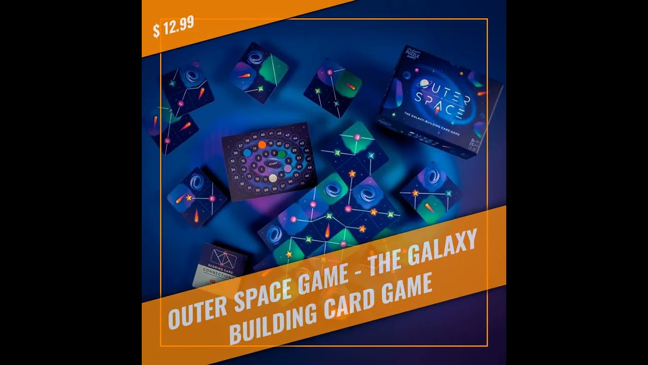 Outer Space Game - The Galaxy Building Card Game