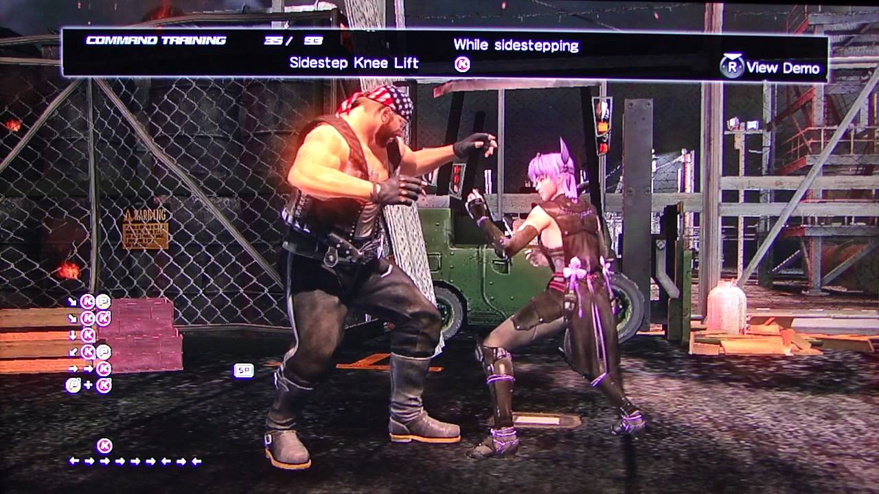 Dead or Alive 5: Bass Combat Training pt1