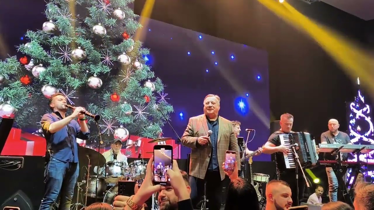 Halid Beslic Koncert mix pjesama Docek Nove 2025 godine Hotel Hills Sarajevo