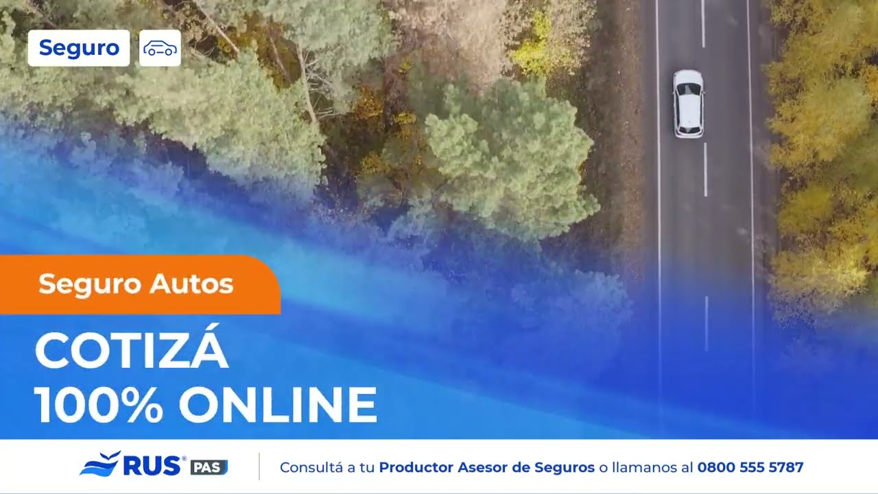 Contrat&aacute; tu seguro de auto 100% online #russeguros