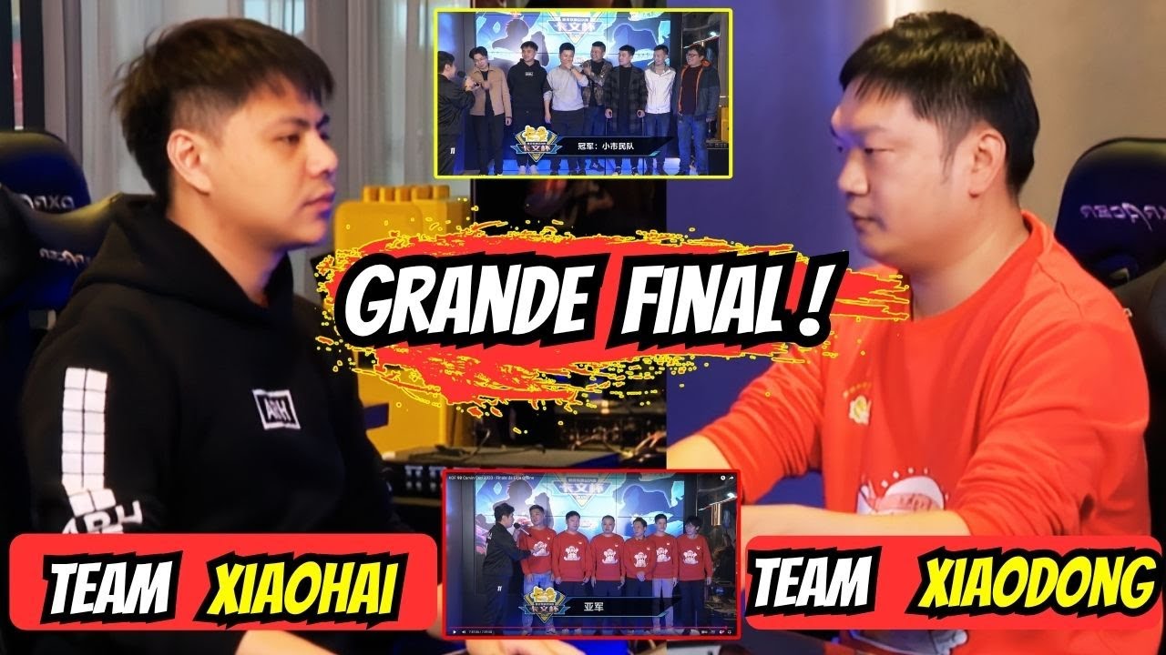 GRANDE FINAL  LIGA CHINESA DE EQUIPES TEAM XIAOHAI VS TEAM XIAODONG  12 FICHAS PARA CADA KOF98