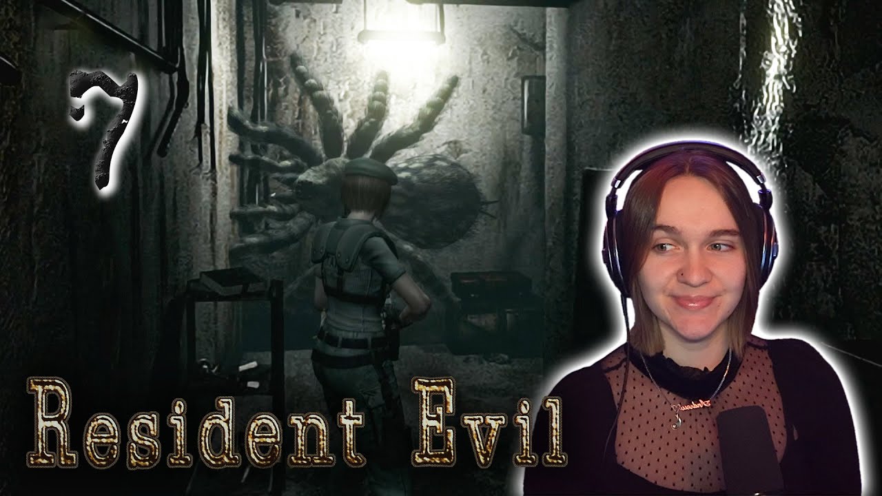 Why are the spiders so BIG?? | Resident Evil - Part 7