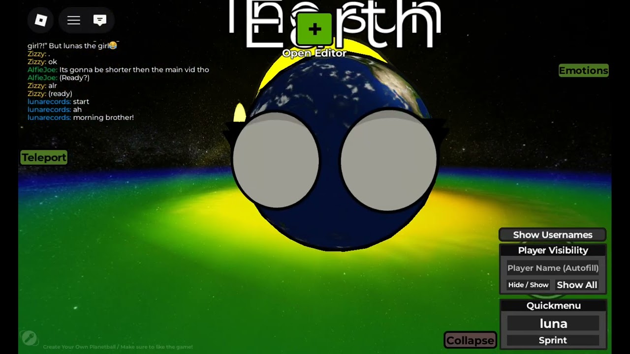 What if earth became a girl?! (Blooper)