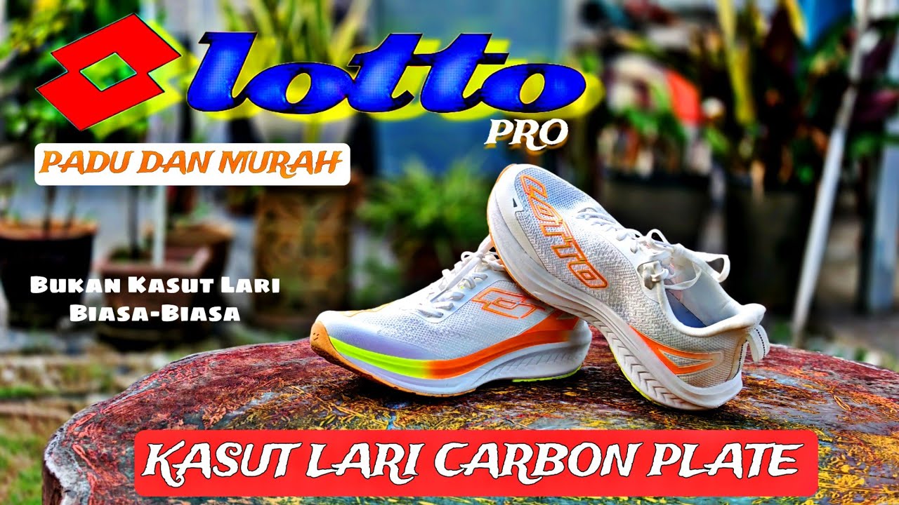 Lotto Running Shoe | Kasut Lari Carbon Plate Murah Dan Berbaloi Beli