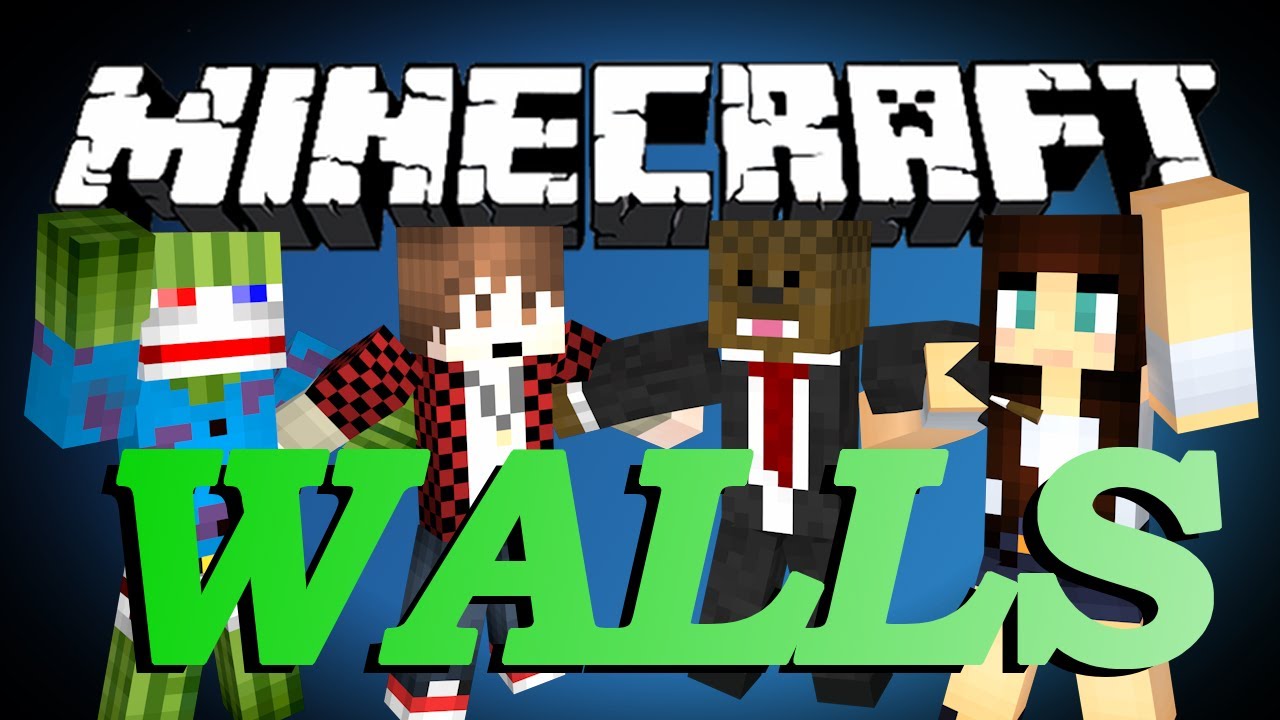 Minecraft The Walls Minigame w/ BajanCanadian, Bashur, AshleyMarieeGaming