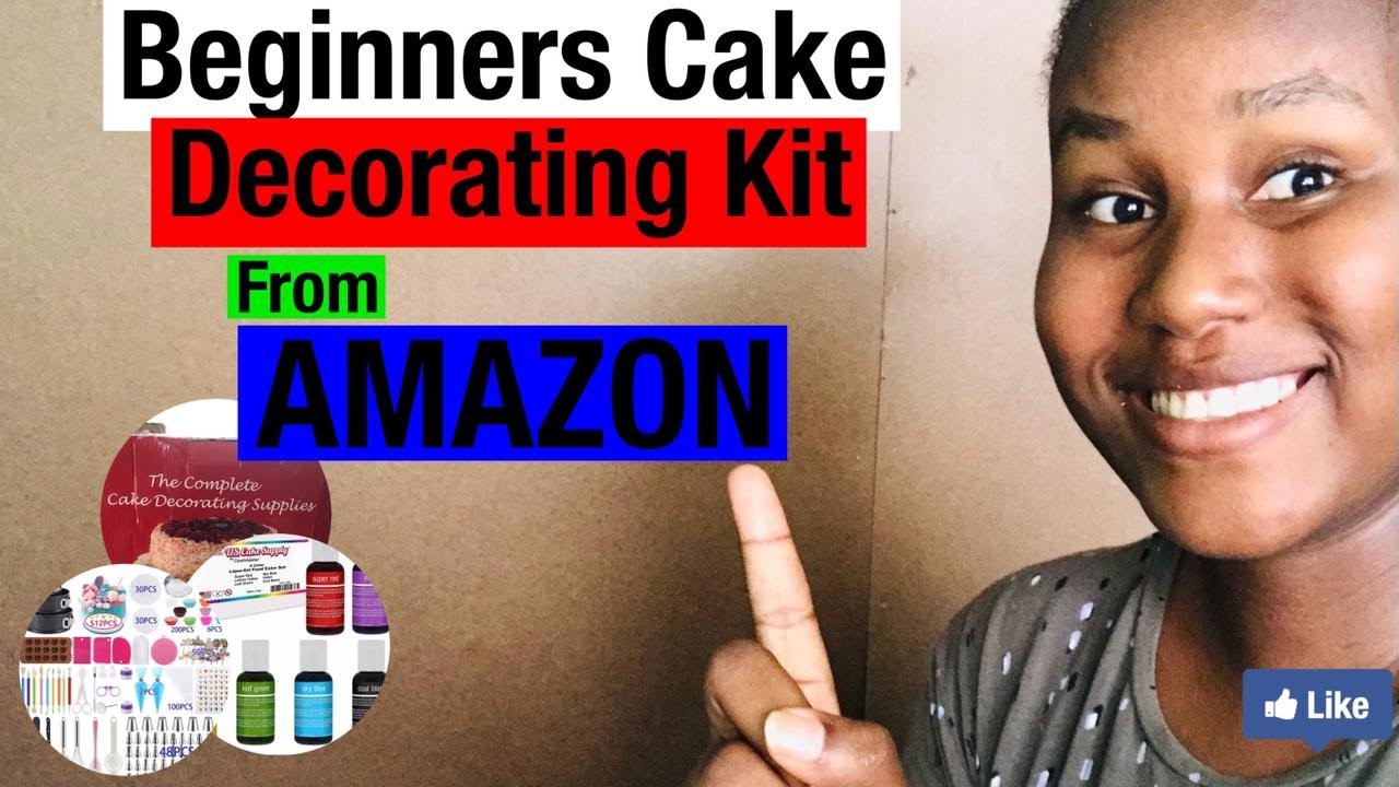 Beginners Cake Decorating Kit from Amazon!!!