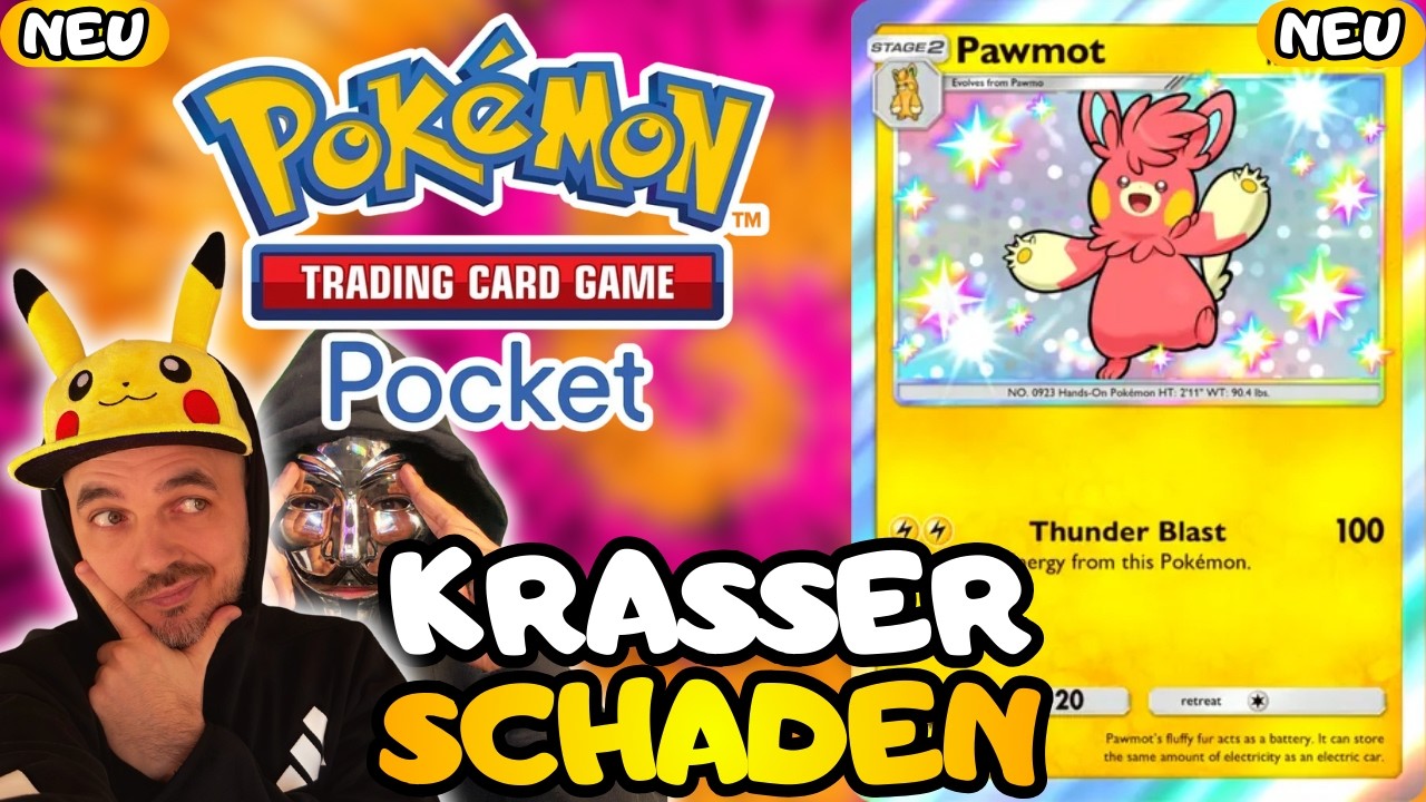 ⚡ DER SCHADEN MIT NEMILA IST DER WAHNSINN! 💥 @MaskedZorua | Pokémon TCG Pocket Deutsch