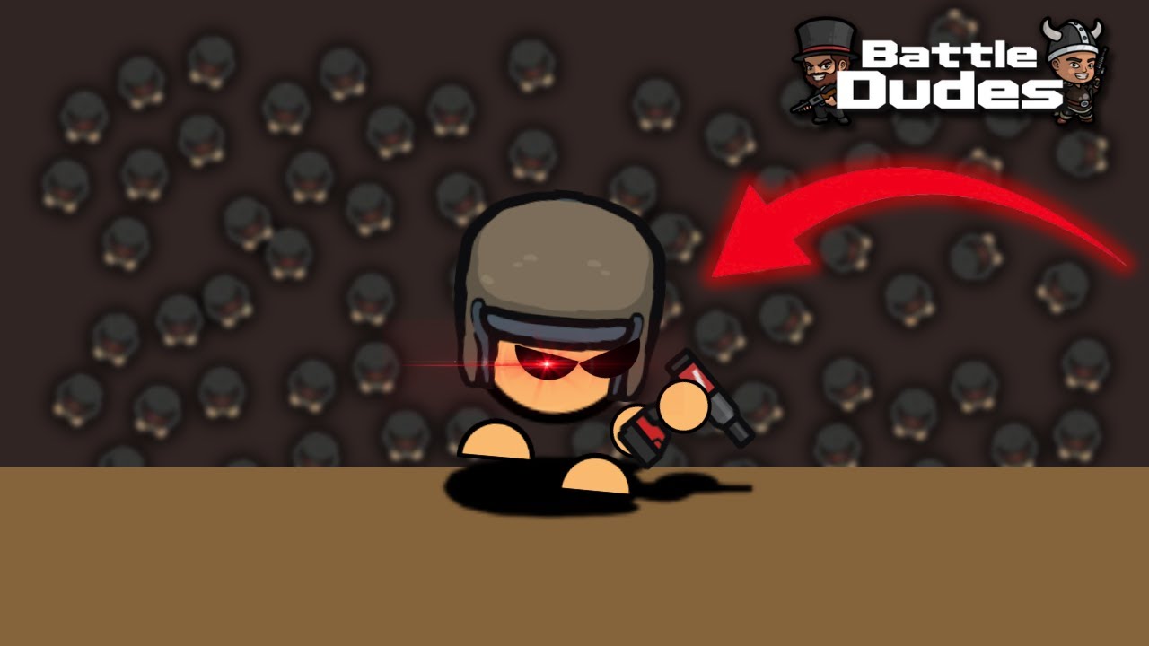 Getting 20 kills with the repair gun in one game (battledudes.io)