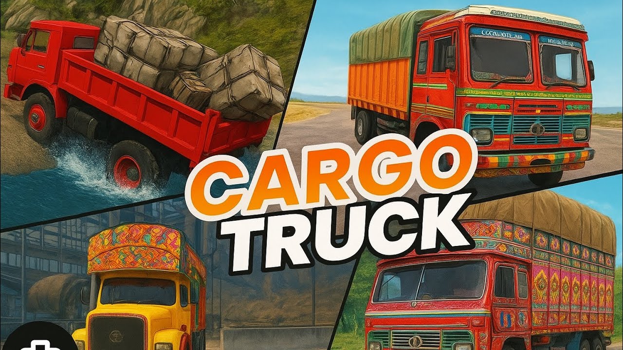 🚛 Cargo Truck Simulator | Realistic Truck Driving Gameplay | Game Wala Bhai