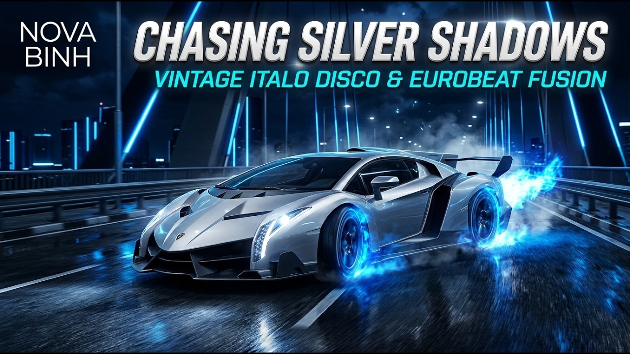 Nova Binh - Chasing Silver Shadows (Vintage Italo Disco and Eurobeat Fusion)