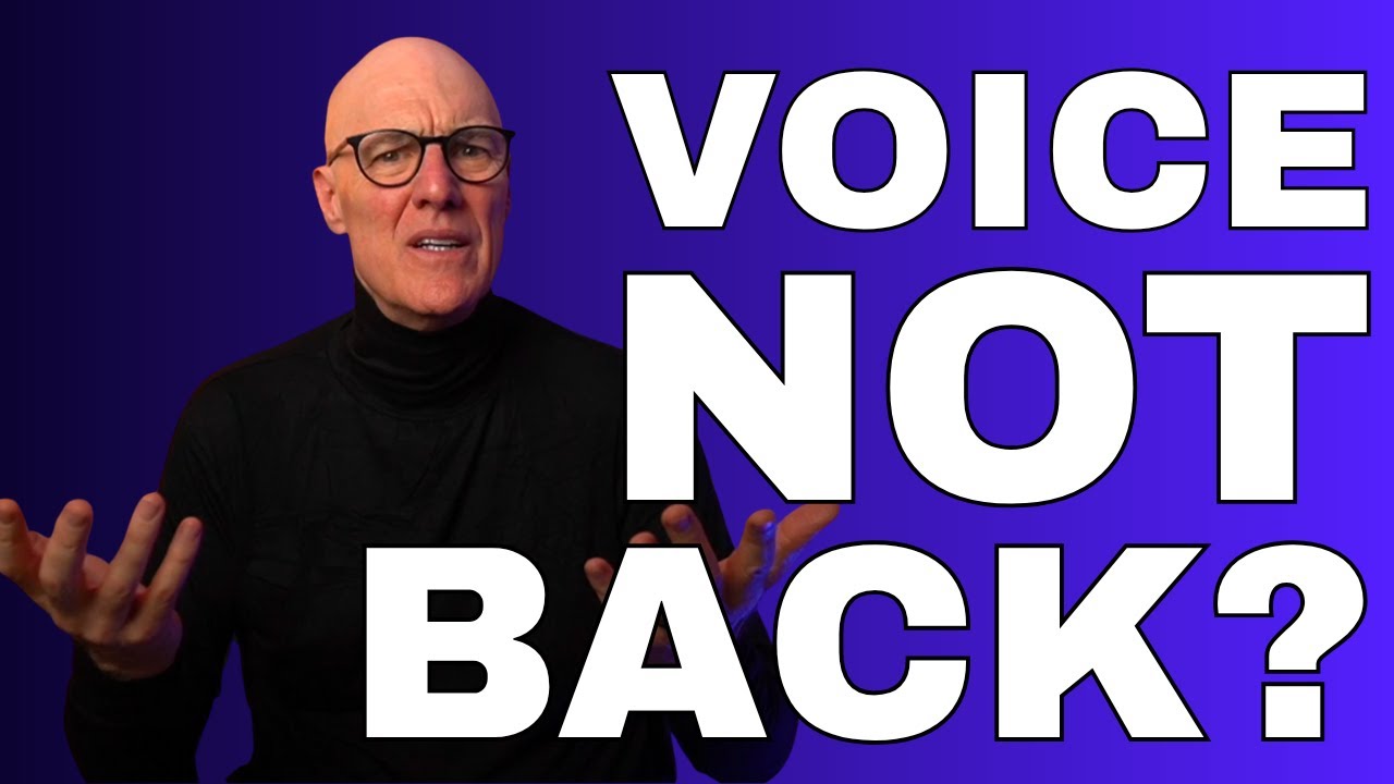 Older Voice Not Recovering After Illness? Do THIS Safely