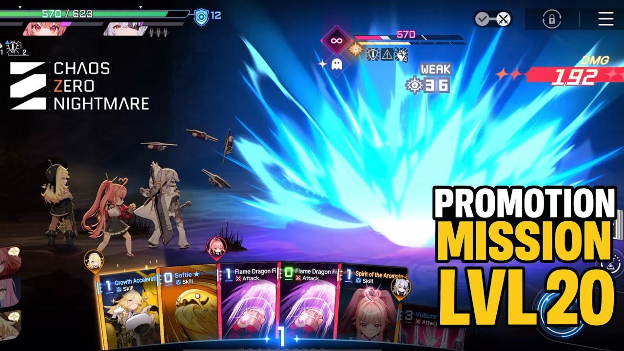 Chaos Zero Nightmare: Promotion Lvl 20 