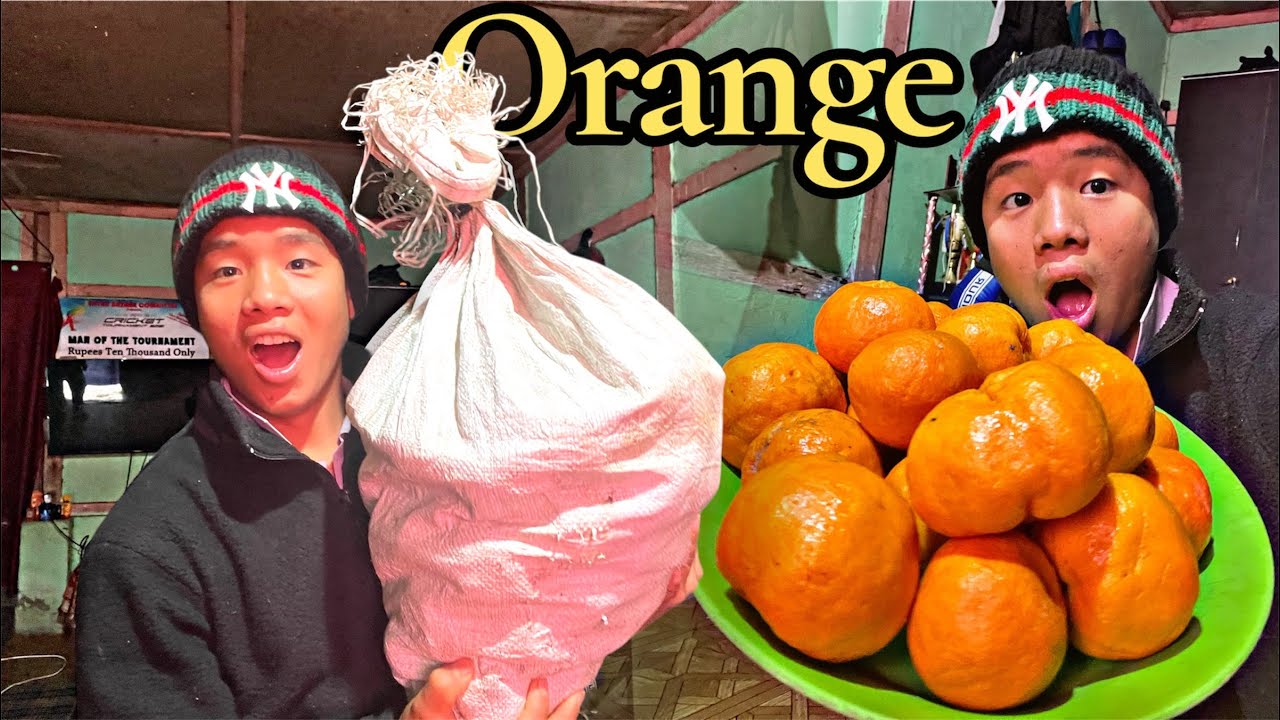 Didi Gaon Se Orange Leke Aayi 🍊 | Fresh Village Surprise