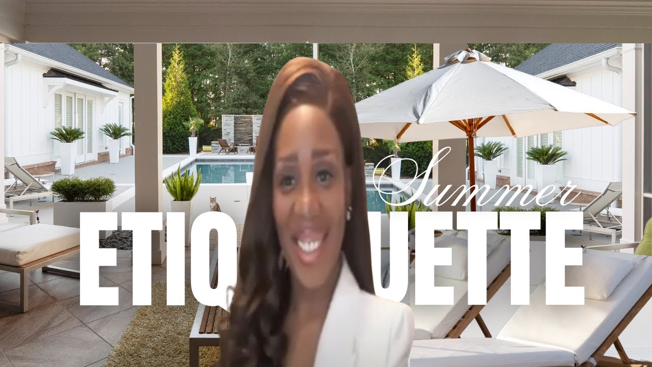 If You’re Struggling With Etiquette Right Now, Watch This With Etiquette Expert Sonya Lee Davies