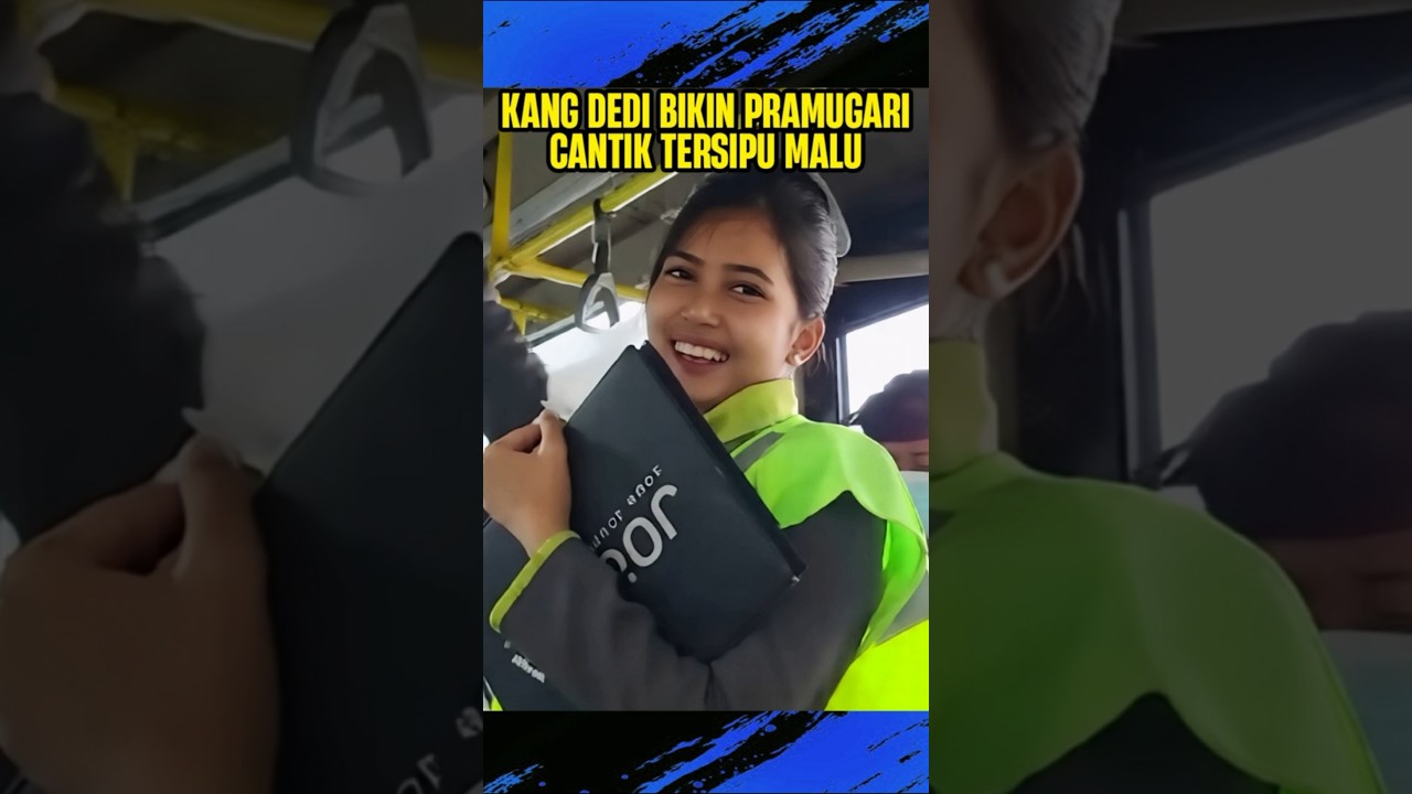DEDI MULYADI BIKIN PRAMUGARI CANTIK INI TERSIPU MALU #kdm #kangdedimulyadi #dedimulyadi
