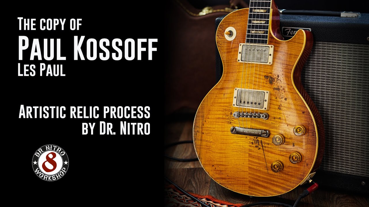 Paul Kossoff '59 Les Paul Art Relic copy by Dr.Nitro