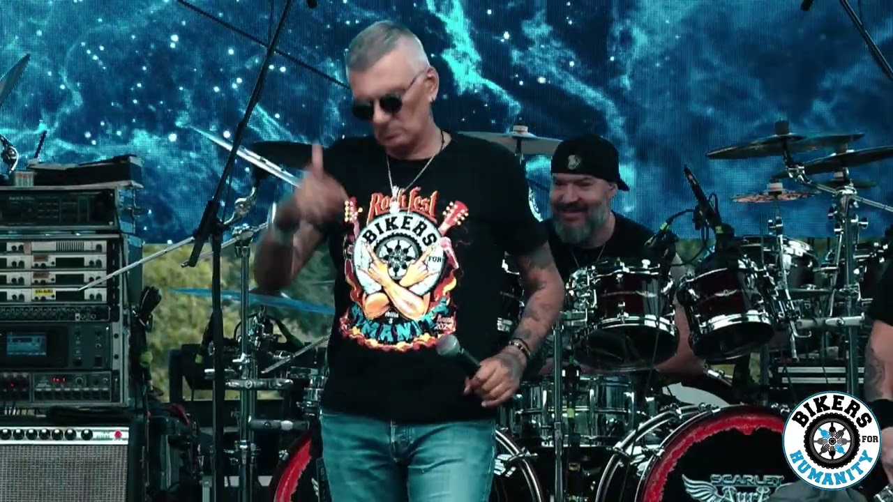 SCARLET AURA si Cristian Hrubaru - Ruga pentru parinti (Bikers For Humanity Rock Fest Brezoi 2024)