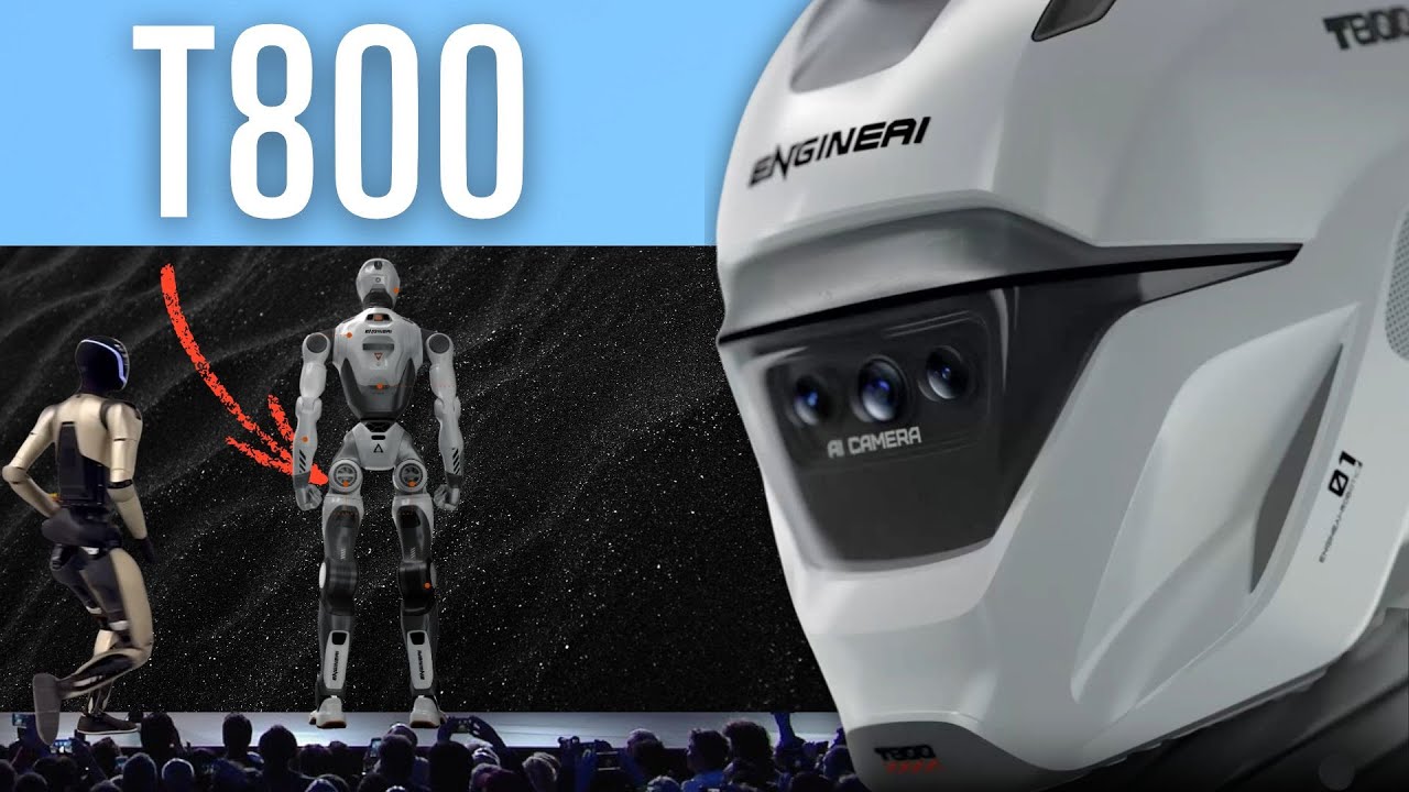 Engine AI T800 Humanoid Robot vs Tesla Optimus (AI News)