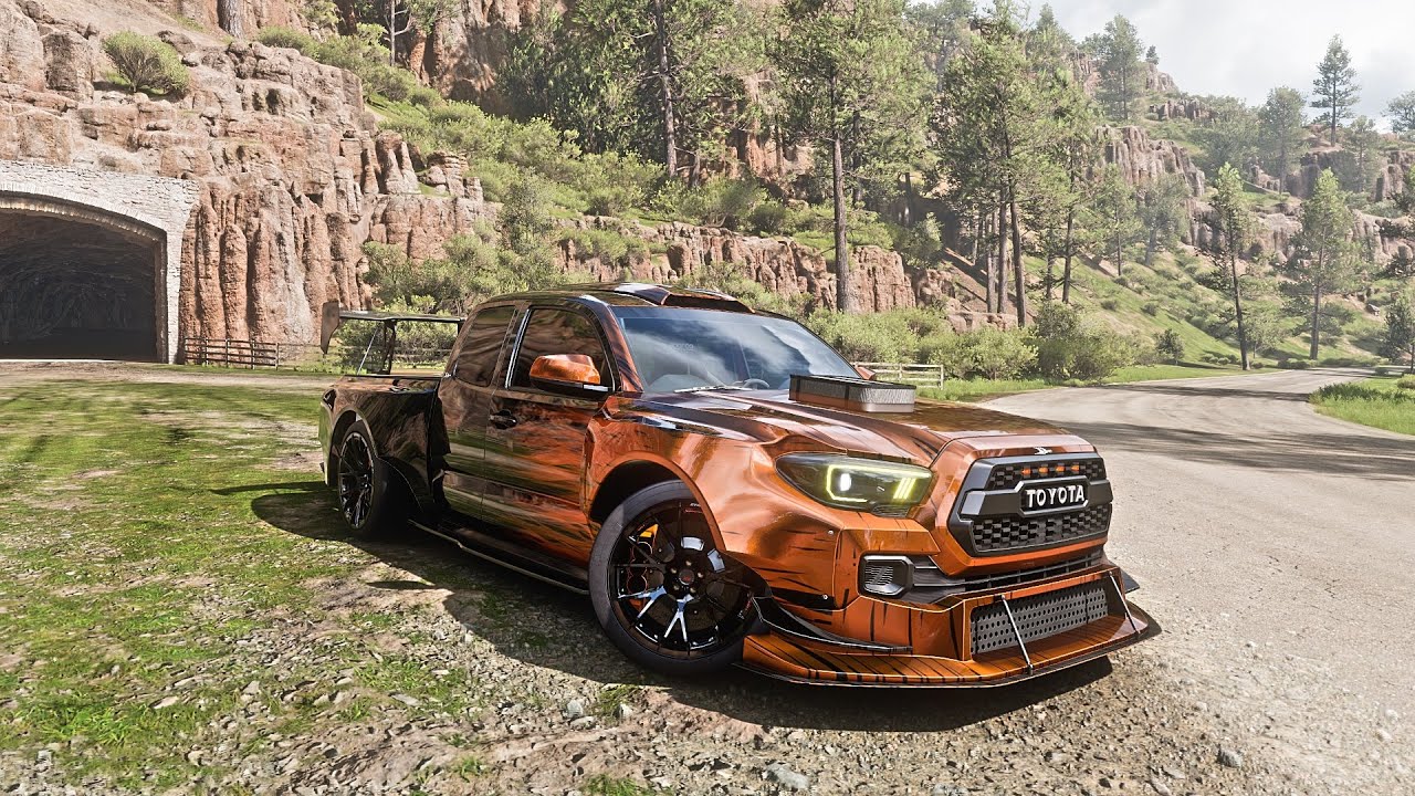 DEBERTI Toyota Tacoma TRD - Forza Horizon 5 | Thrustmaster TMX Gameplay
