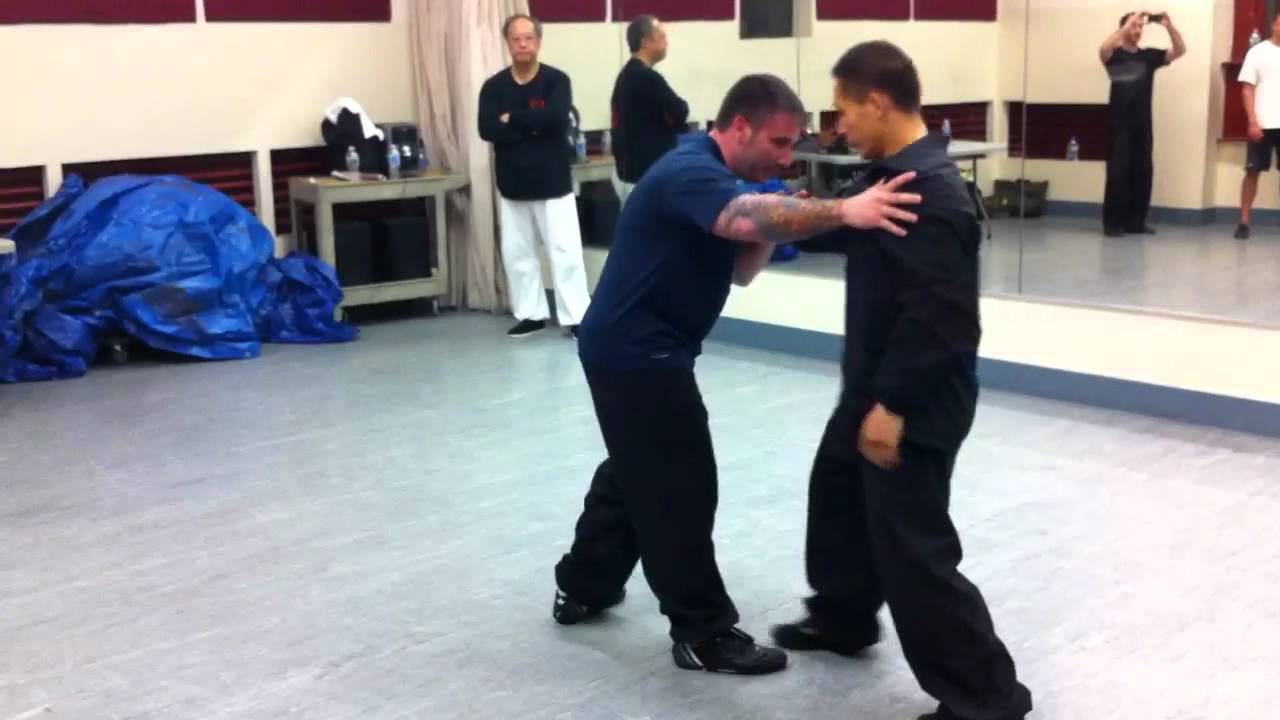 Chen ziqiang push hand 2